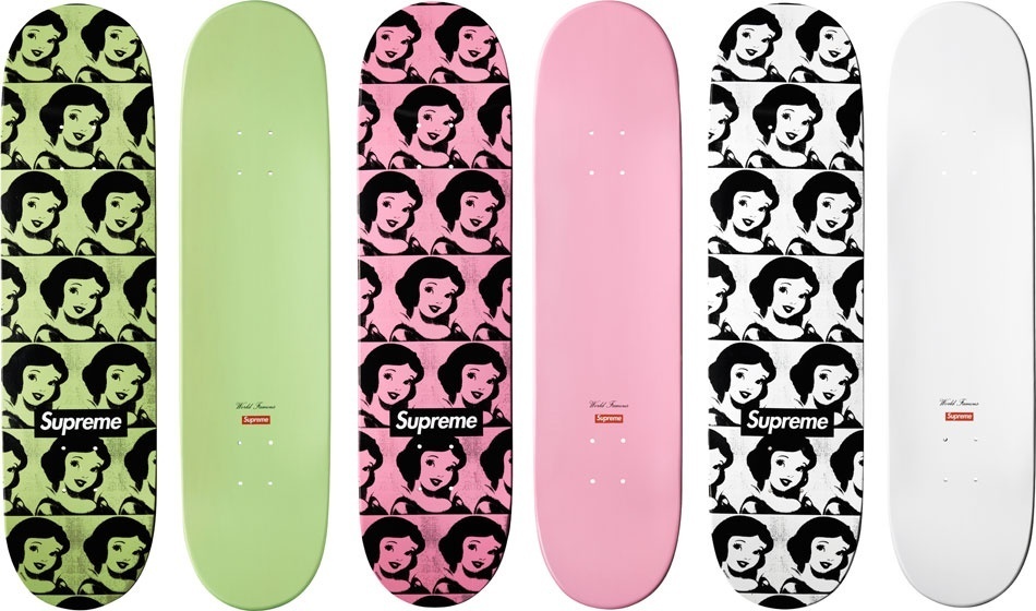 Snow White Logo Decks
